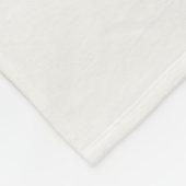 Rustikale Mono-Decke Fleecedecke (Ecke)