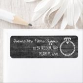 Rustikale Monochrome Verlobung / Save the Date Kha (Insitu)