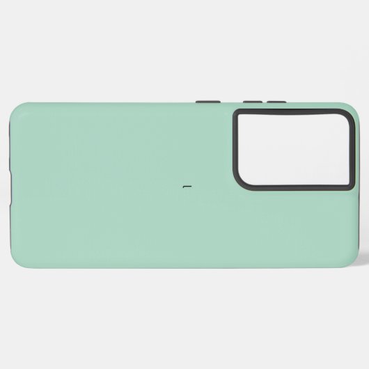 Rustikale Monogramm Blau Aquamarin Samsung Galaxy Hülle (Linke Seite)