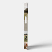 Rustikale Monogramm-FotoCollage Case-Mate iPhone Hülle (Rückseite / Rechts)