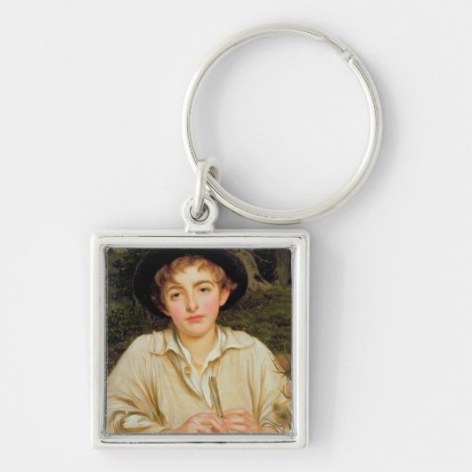 Rustikale Musik Schlüsselanhänger (Vorne)