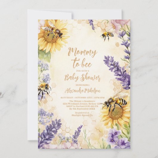 Rustikale Mütter werden männlich bis weiblich neut Einladung (Vorderseite)