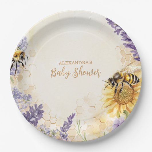 Rustikale Mütter werden männlich bis weiblich neut Pappteller (Vorderseite)