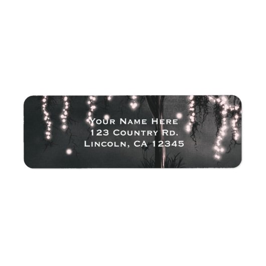 Rustikale nächtliche Mosaikleuchter zum Hochzeitse (Vorne)