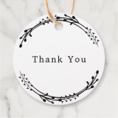 Rustikale Namen für Wraath Geschenkanhänger (Rückseite)