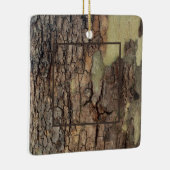 Rustikale, natürliche Bäume, die in Bedrängnis ger Keramikornament (Rechts)