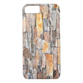 Rustikale Natursteinmauerziegel Case-Mate iPhone Hülle (Rückseite)