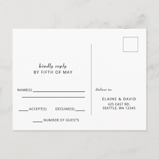 Rustikale Navy Barnholz Land Sonnenblumen UAWG Einladungspostkarte (Rückseite)