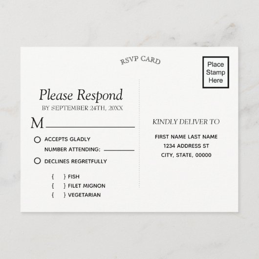 Rustikale Navy Holz String Lights UAWG Meal Einladungspostkarte (Rückseite)