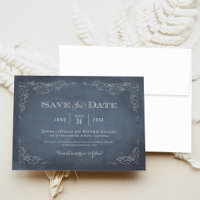 Rustikale Navy Vintager Weinberg Hochzeit