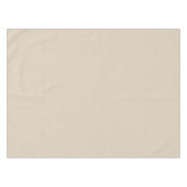 Rustikale, neutrale Beige Bauernhof-Weihnachten Tischdecke (Vorderseite (Horizontal))