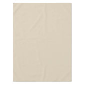 Rustikale, neutrale Beige Bauernhof-Weihnachten Tischdecke (Vorderseite)