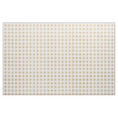Rustikale neutrale Beige Brown Gingham Buffalo Kar Stoff (Yard (91,4 cm))