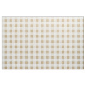 Rustikale neutrale Beige Brown Gingham Buffalo Kar Stoff (Fat Quarter (45,7 x 55,9 cm))