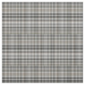 Rustikale neutrale, braune, Karierte Printwerbung Stoff (Muster)