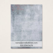 Rustikale Neutrale-Karten mit Holder-Display-Karte (Rückseite)