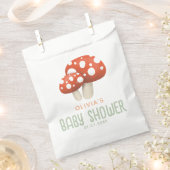 Rustikale Niedliche Woodland Mushroom Kinderdusche Geschenktütchen (Ausgeschnitten)