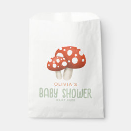 Rustikale Niedliche Woodland Mushroom Kinderdusche Geschenktütchen