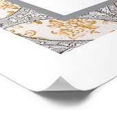 Rustikale Oma-Mahlzeiten werden zu Erinnerungen-Po Poster (Ecke)