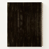 Rustikale Oma-Rezepte mit Foto Notizblock (Rückseite)