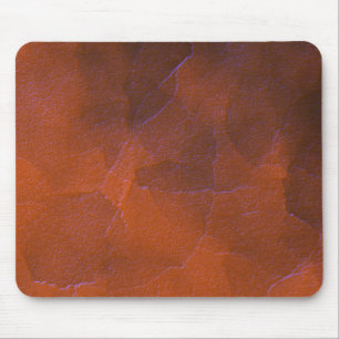 Rustikale Orange-Braun-Blau-Höhenpunkte Abstrakte Mousepad