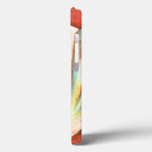 Rustikale Orange Seashells Case-Mate iPhone Hülle (Rückseite / Links)