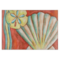 Rustikale Orange Seashells