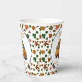 Rustikale Orange Truck Kleine Pumpkin Baby Dusche Pappbecher (Rechts)