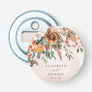 Rustikale Orangefarbene Hochzeit im Herbst Flaschenöffner