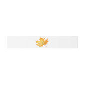 Rustikale Orangenblüte Hochzeit - rustikal, Herbst Einladungsbanderole (Flach)