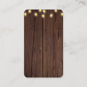 Rustikale Ostereier Babydusche Begleitkarte (Rückseite)