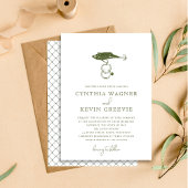 Rustikale Outdoorfischerei Lure Hook Rings Green Einladung