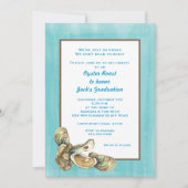 Rustikale Oyster Roast Einladung (Vorderseite)