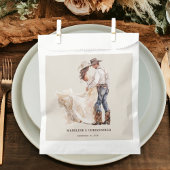 Rustikale Paare Hochzeit Geschenktütchen