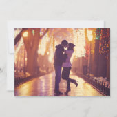 Rustikale Pampas Grass Terracotta Wedding Save The Date (Rückseite)