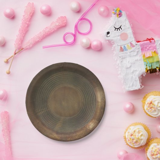 Rustikale Papierplatte Pappteller (Party)