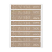 Rustikale PapierStarfish Kraftpapiers Brown Save (Bogen)