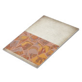 Rustikale Parchment-Tarot-Karten Halb-Leim-Geschir Notizblock (angewinkelt)