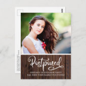 Rustikale Partei für die Abstammung von Holz Postkarte (Vorne/Hinten)