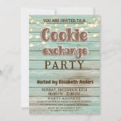 Rustikale Party Einladung (Vorderseite)