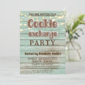 Rustikale Party Einladung (Stehend Vorderseite)