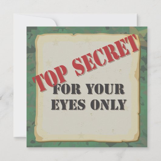 Rustikale Party Einladung (Rückseite)