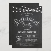 Rustikale Party Einladung-Karte Einladung (Vorne/Hinten)