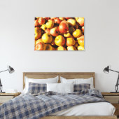 Rustikale Pastel farbiger Fall Apple Leinwanddruck (Insitu (Schlafzimmer))