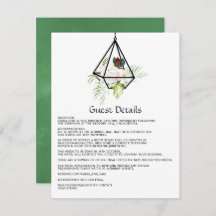 Rustikale Pastel Floral Terrarium Garden Wedding