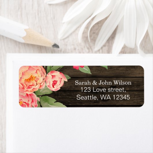 Rustikale Peony Barn Wood Wedding (Insitu)