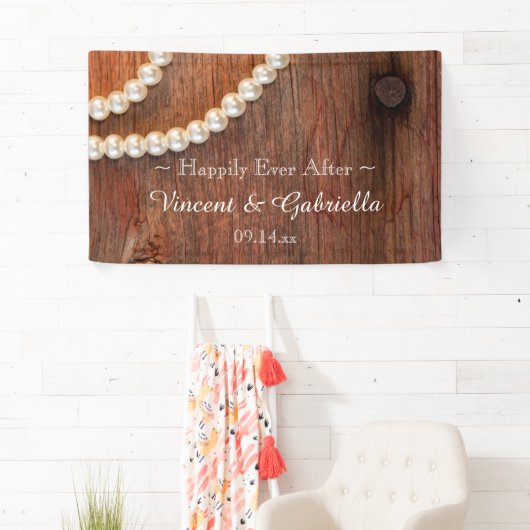 Rustikale Perlen und Braunwaldlandschaften Banner (Insitu)