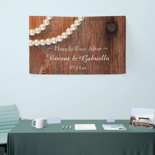 Rustikale Perlen und Braunwaldlandschaften Banner (Messeveranstaltung)