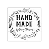 Rustikale Personalisierte Handarbeit Gummistempel (Prägung)