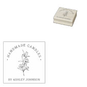 Rustikale Personalisierte Handarbeit von Gummistempel (Stempel)